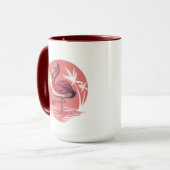 ROZE FLAMINGO   Mok (Voorkant links)