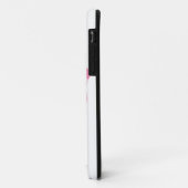 Roze Flamingo Monogram Case-Mate iPhone Case (Achterkant/links)