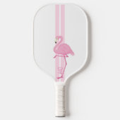 Roze flamingo monogram pickleball paddle (Voorkant)