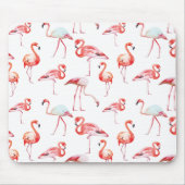 Roze Flamingo Mousepad Muismat (Voorkant)