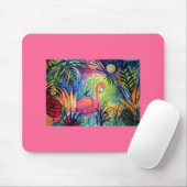 Roze Flamingo Muismat (Met muis)
