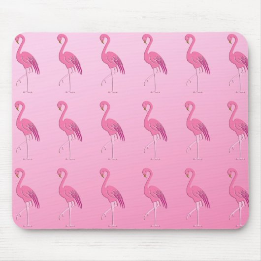  roze flamingo muismat (Voorkant)