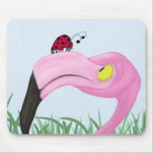  roze flamingo muismat (Voorkant)