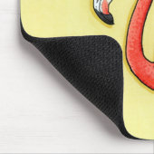 Roze Flamingo Muismat (Hoek)