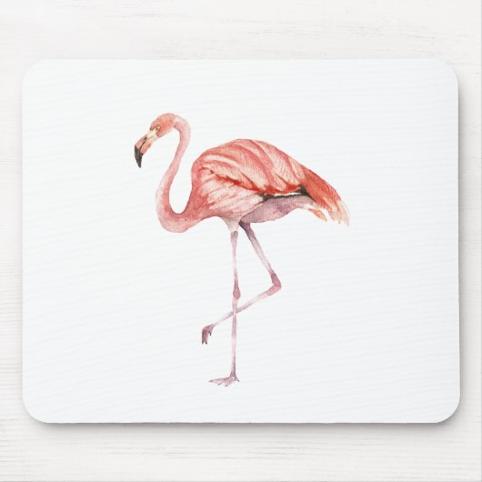Roze Flamingo Muismat (Voorkant)
