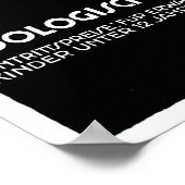 roze Flamingo München dierentuin Poster (Hoek)