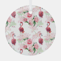 Roze Flamingo: Naadloze Patroon Elegantie