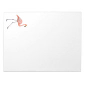 Roze Flamingo Notitieblok (Voorkant)