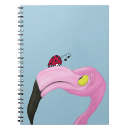  roze flamingo notitieboek