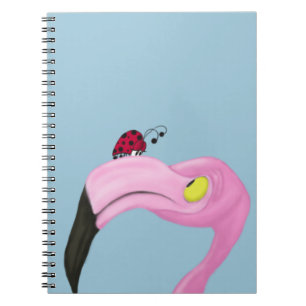  roze flamingo notitieboek