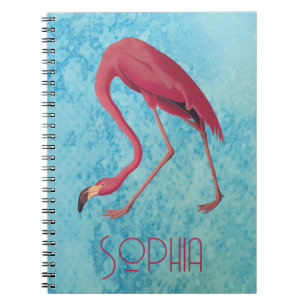  roze flamingo notitieboek