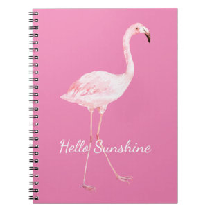 Roze Flamingo Notitieboek