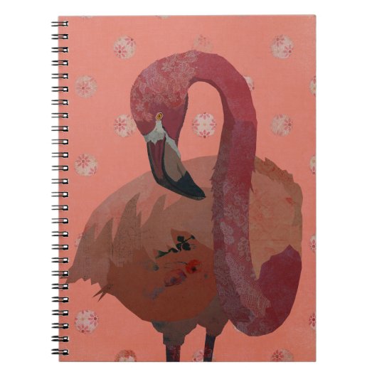 ROZE FLAMINGO NOTITIEBOEK (Voorkant)