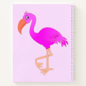 Roze Flamingo Notitieboek (Achterkant)