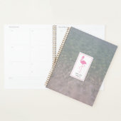 Roze Flamingo Ocean Water Op maat gemaakt Planner (Display)