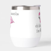 Roze Flamingo Oh Flock Ik ben 40 Verjaardag Custom (Links)