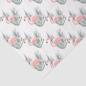 Roze Flamingo (Ontwerp 63 Roze Serie) Tissuepapier (Detail)