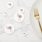 Roze Flamingo Painting Party Confetti (Groep)
