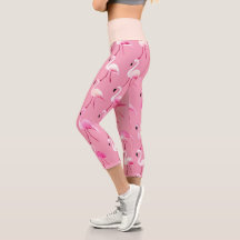 Roze Flamingo Paradise Waterverf Pattern