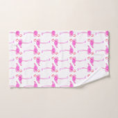 Roze Flamingo patroon Bad Handdoek (Handdoek)