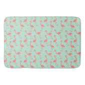 Roze Flamingo patroon Badmat (Voorkant)