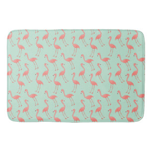 Roze Flamingo patroon Badmat