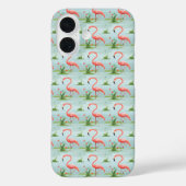 Roze Flamingo patroon Case-Mate iPhone Case (Achterkant)