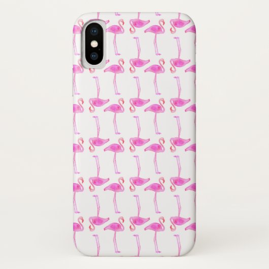 Roze Flamingo patroon Case-Mate iPhone Case (Achterkant)
