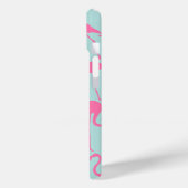 Roze Flamingo patroon Case-Mate iPhone Case (Achterkant / Links)