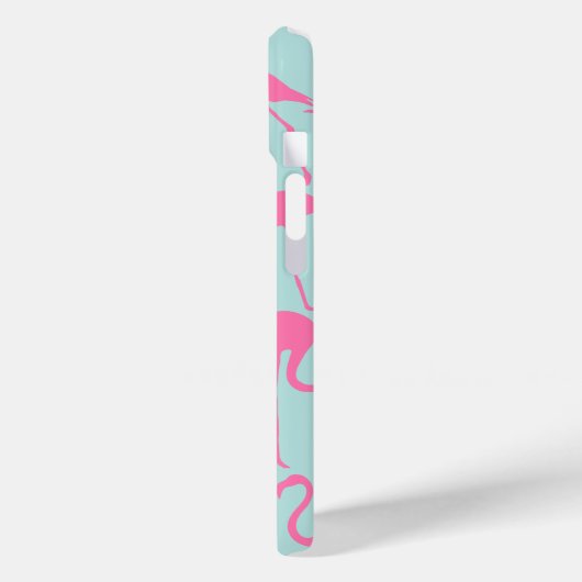 Roze Flamingo patroon Case-Mate iPhone Case (Achterkant / Links)