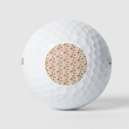 Roze Flamingo Patroon Golfballen