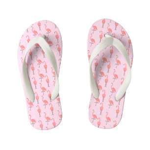 Roze Flamingo patroon Kinder Teenslippers