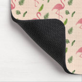 Roze Flamingo patroon Muismat (Hoek)