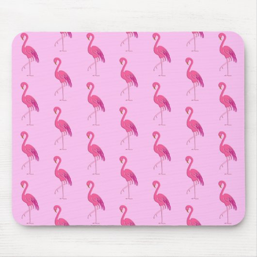  roze flamingo patroon muismat (Voorkant)