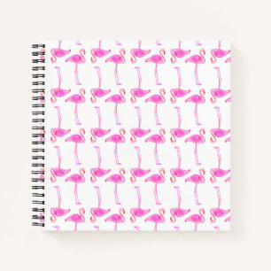 Roze Flamingo patroon Notitieboek