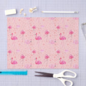 Roze Flamingo patroon papier (Craft)