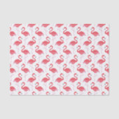 roze flamingo patroon tissuepapier (Voorkant)