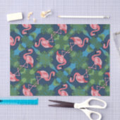 Roze Flamingo patroon Tissuepapier (Craft)