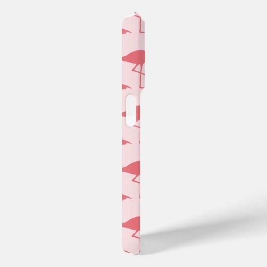 Roze Flamingo patroon Tropische vogel Case-Mate iPhone Case (Achterkant / Rechts)