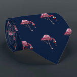 Roze Flamingo patroon Wijn Drinker Cute Stropdas<br><div class="desc">Roze Flamingo patroon Wine Drinker Funny Novelty stropdas. Voeg jouw naam of bericht toe door op de bovenstaande knop 'Personaliseren' te klikken</div>