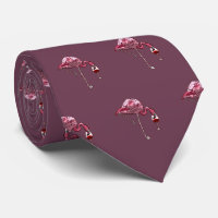 Roze Flamingo Patroon Wijn Liefhebber Schattig