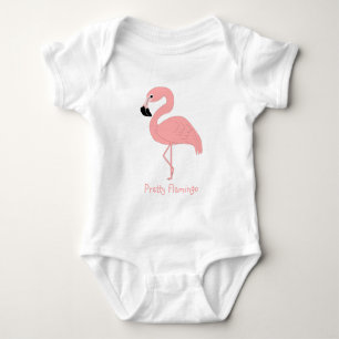 Roze Flamingo Persoonlijk Romper