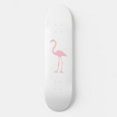 Roze Flamingo Persoonlijk Skateboard (Voorkant)