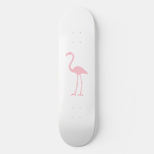 Roze Flamingo Persoonlijk Skateboard (Voorkant)
