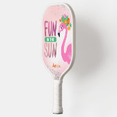 Roze Flamingo Pickleball Paddle (Links)