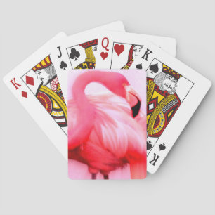 Roze Flamingo Pokerkaarten