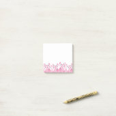 Roze Flamingo post-it noten Post-it® Notes (Op bureau)