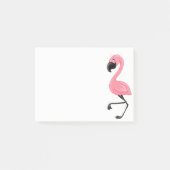 Roze Flamingo Post-it Notiepad Post-it® Notes (Voorkant)
