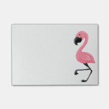 Roze Flamingo Post-it Notiepad