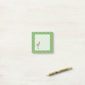 Roze Flamingo Post It Notities Cadeau Post-it® Notes (Op bureau)
